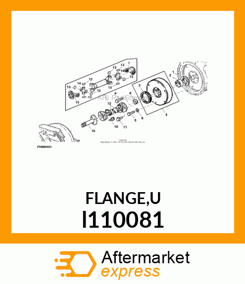 FLANGE,U l110081