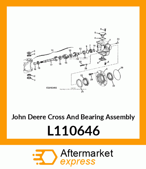 UNIVERSAL JOINT CROSS L110646