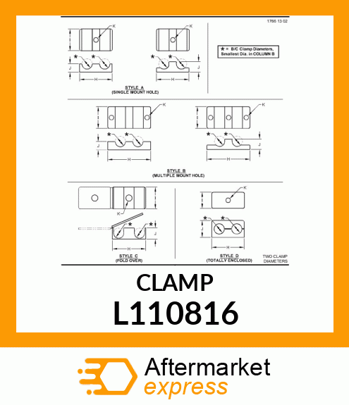 CLAMP L110816