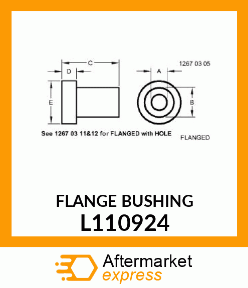FLANGE BUSHING L110924