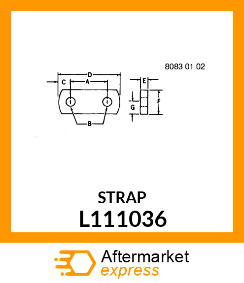 STRAP L111036