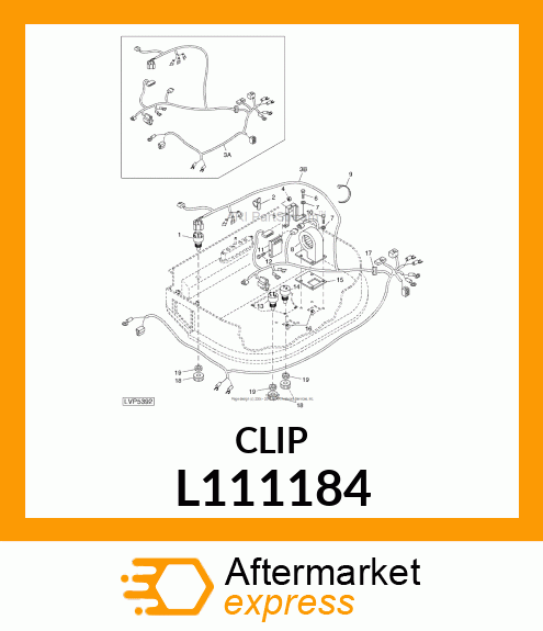 CLIP,WIRING L111184