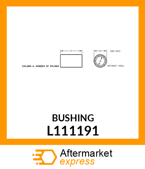 BUSHING L111191