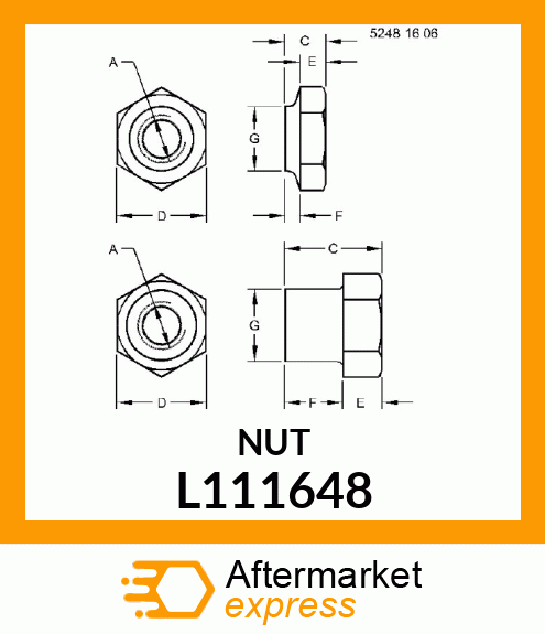 NUT,SPEZIAL M10 L111648