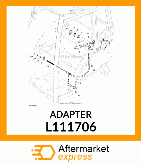 ADAPTER FOR MICROSWITCH L111706