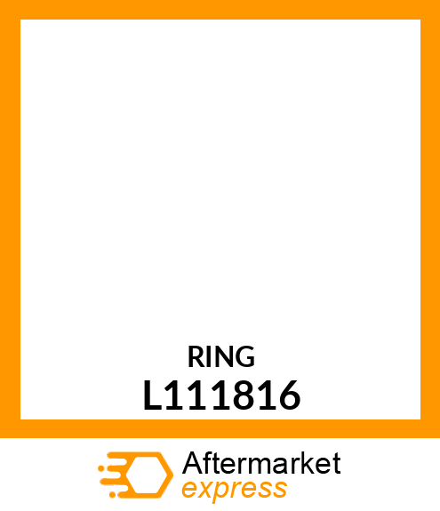 RING, LOCK L111816