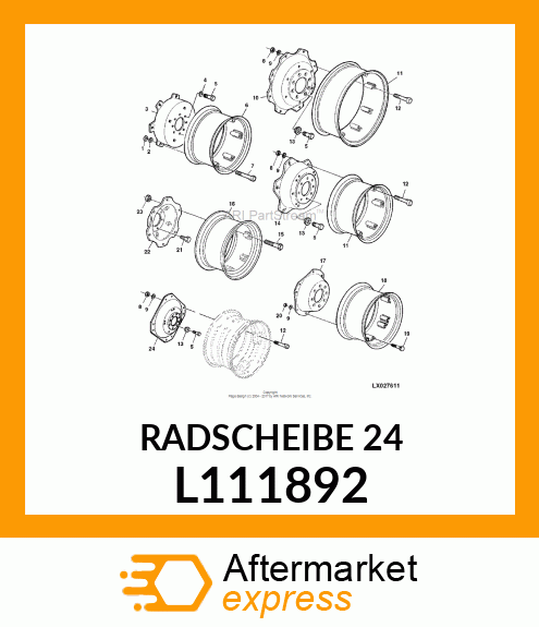 RADSCHEIBE 24 L111892