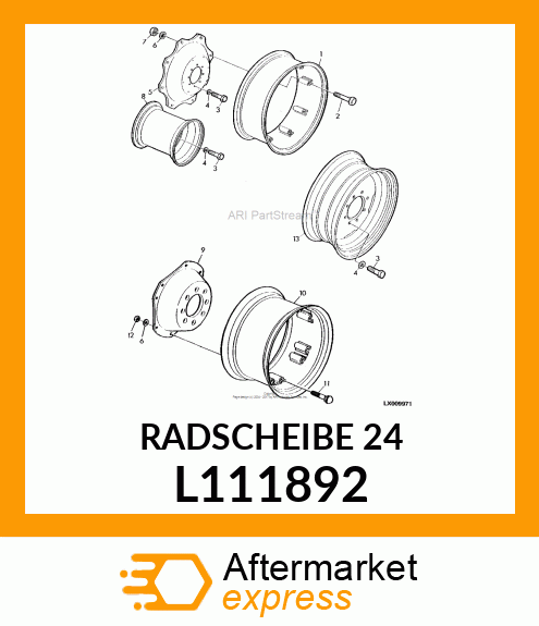 RADSCHEIBE 24 L111892