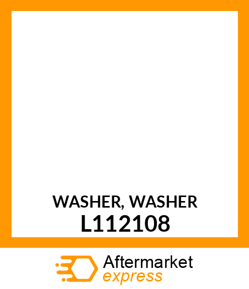 WASHER, WASHER L112108