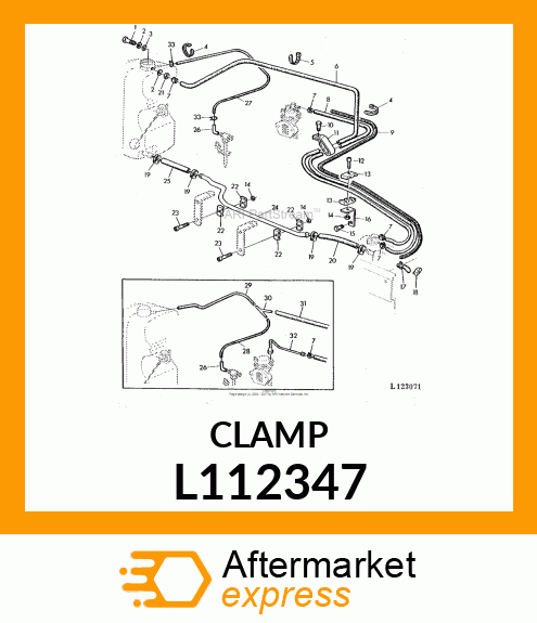 HOSE CLAMP L112347