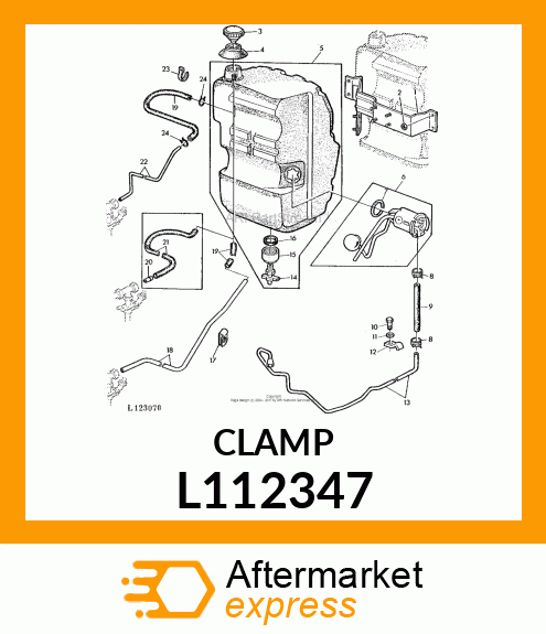 HOSE CLAMP L112347