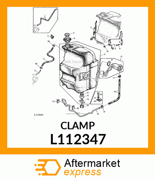 HOSE CLAMP L112347