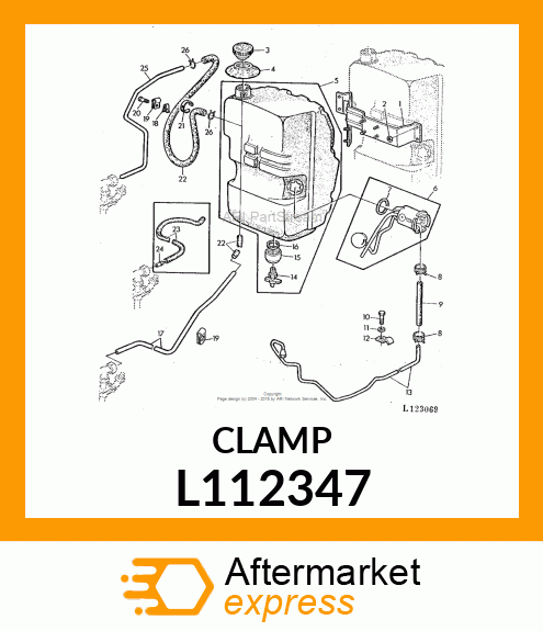 HOSE CLAMP L112347