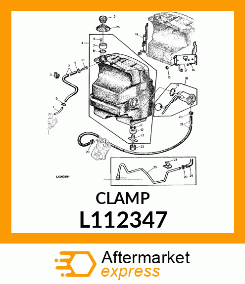 HOSE CLAMP L112347