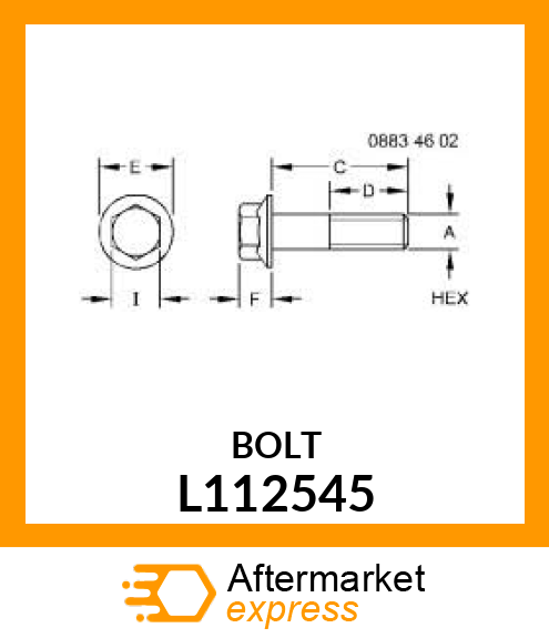 HEX FLANGE SCREW M10X28 10.9 ZN L112545