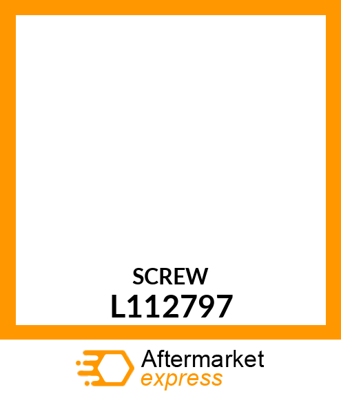 SCREW,SPECIAL L112797