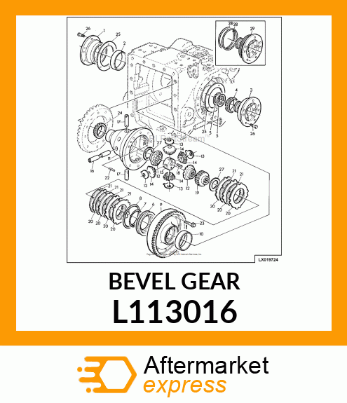 BEVEL GEAR L113016