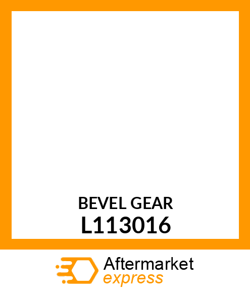 BEVEL GEAR L113016