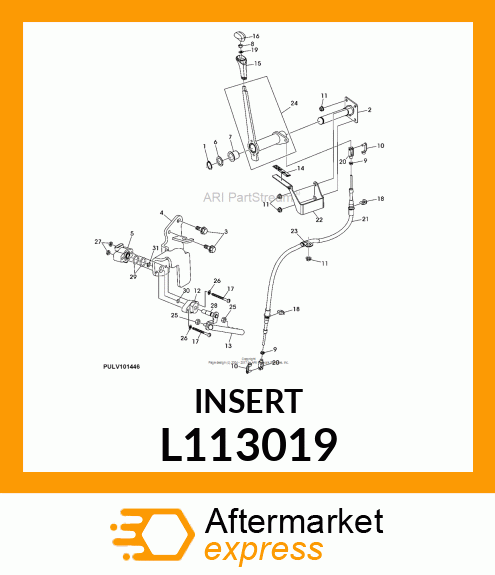 INSERT,KNOB,REVERSER L113019