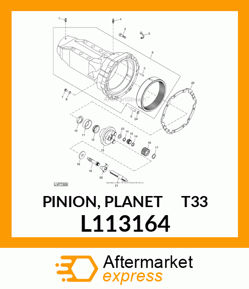 PINION, PLANET T=33 L113164