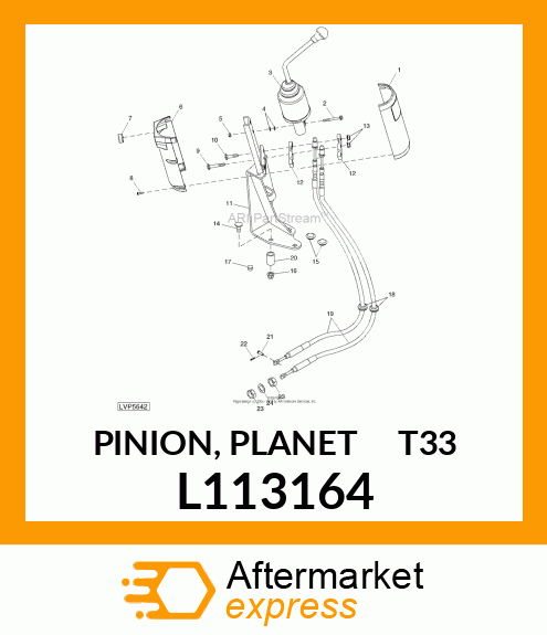 PINION, PLANET T=33 L113164