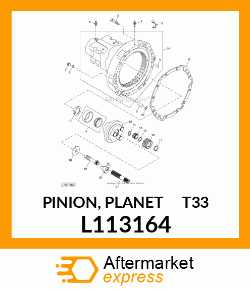 PINION, PLANET T=33 L113164