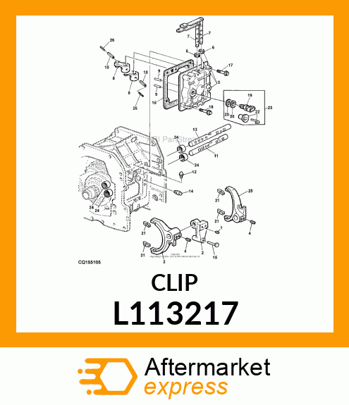 PLASTIC CLIP L113217