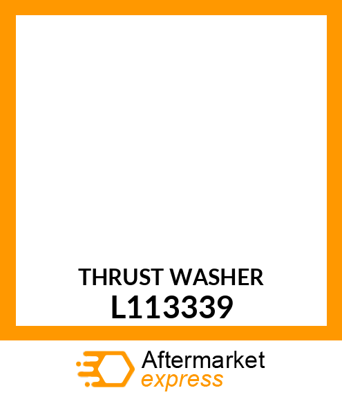 THRUST WASHER L113339