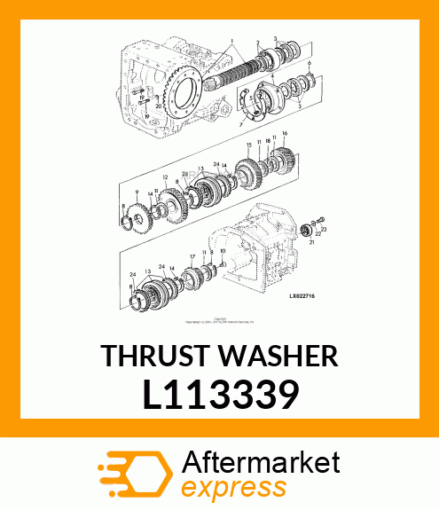 THRUST WASHER L113339