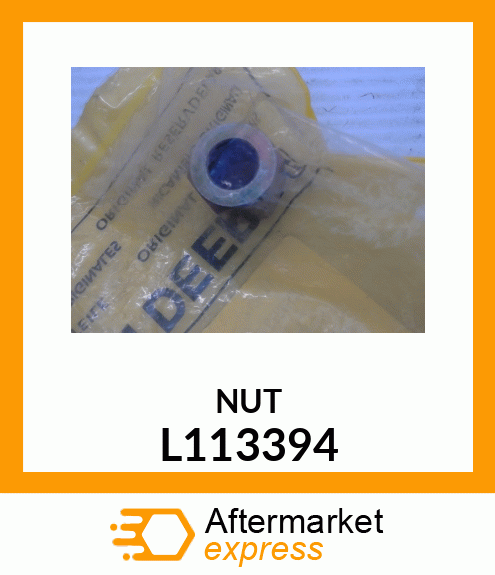 NUT,TUBE ISO8434 L113394