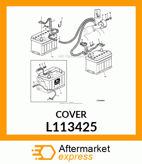 SHIELD, BATTERY L113425