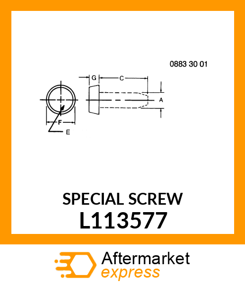 SPECIAL SCREW L113577