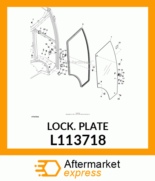 LOCK PLATE L113718