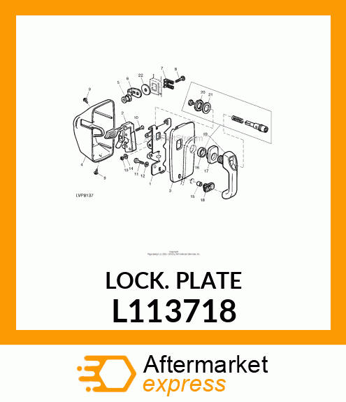 LOCK PLATE L113718