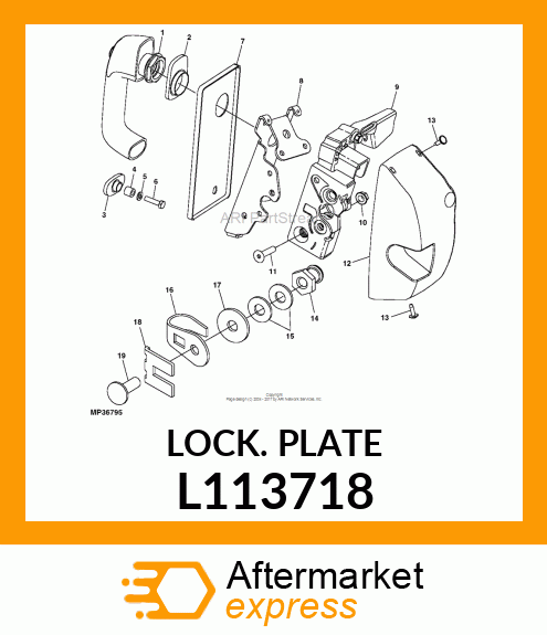 LOCK PLATE L113718