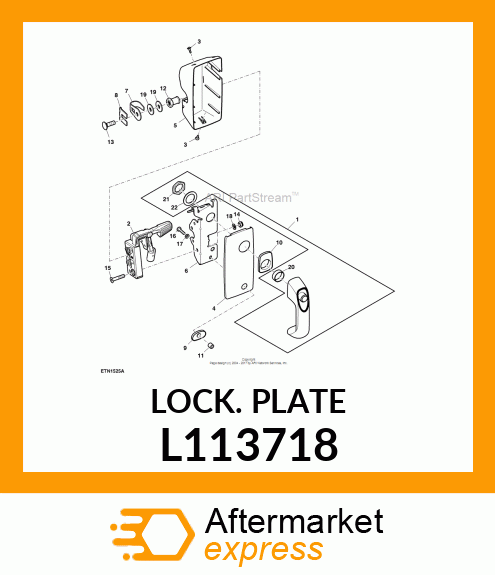 LOCK PLATE L113718