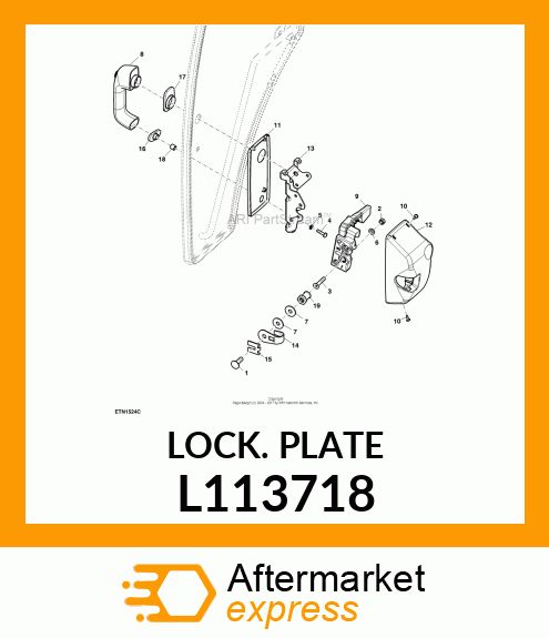 LOCK PLATE L113718