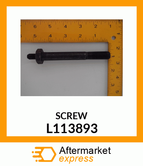 SPECIAL SCREW M14X110 W/ THREADED H L113893
