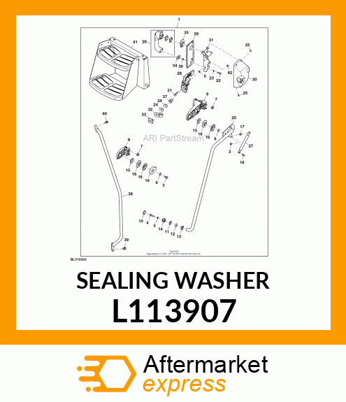 SEALING WASHER, SMALL L113907