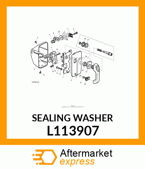 SEALING WASHER, SMALL L113907