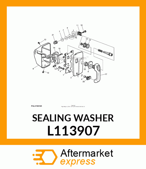 SEALING WASHER, SMALL L113907