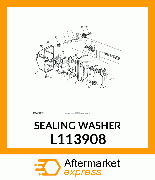 SEALING WASHER, LARGE L113908