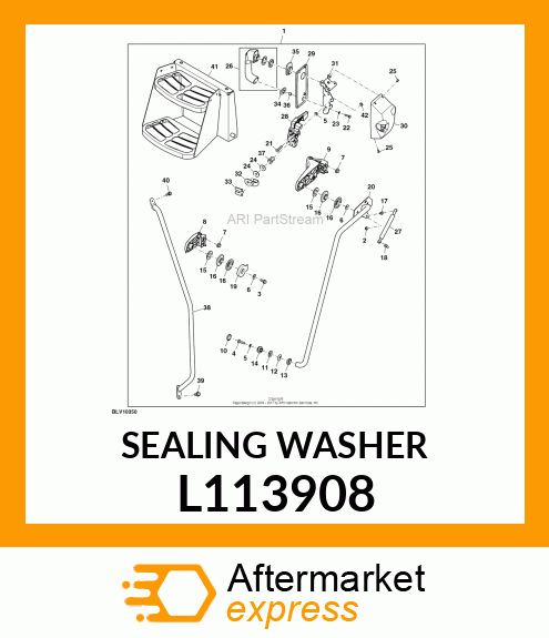 SEALING WASHER, LARGE L113908