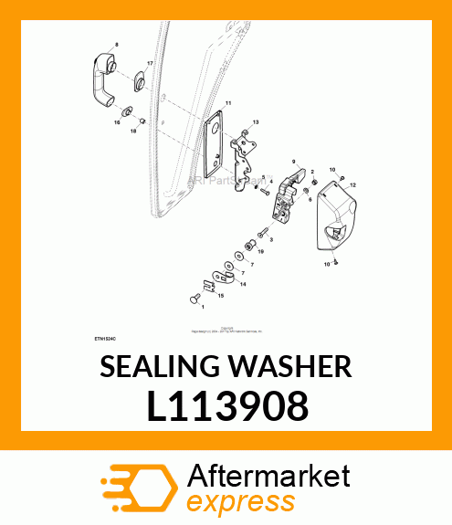 SEALING WASHER, LARGE L113908