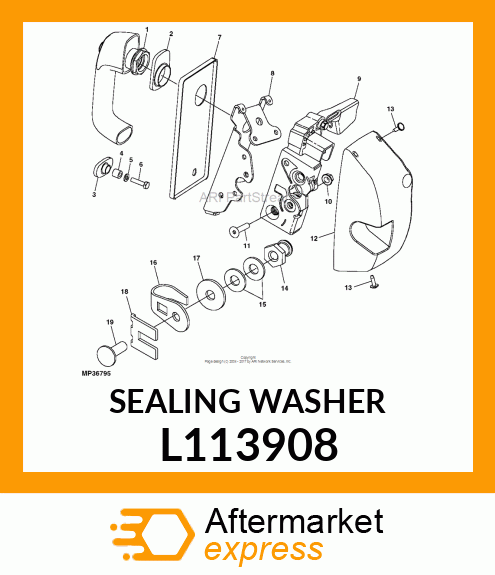 SEALING WASHER, LARGE L113908