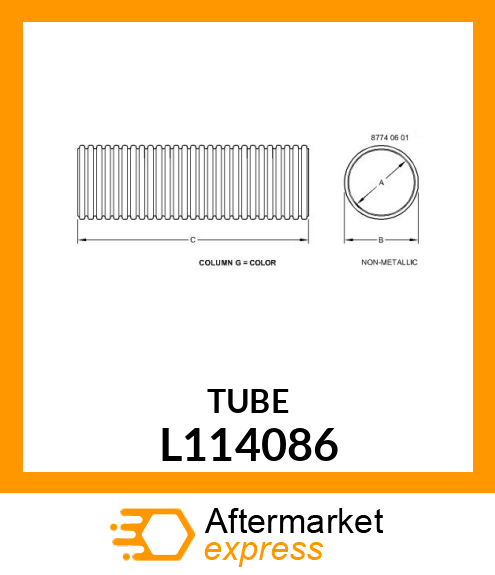 TUBE L114086