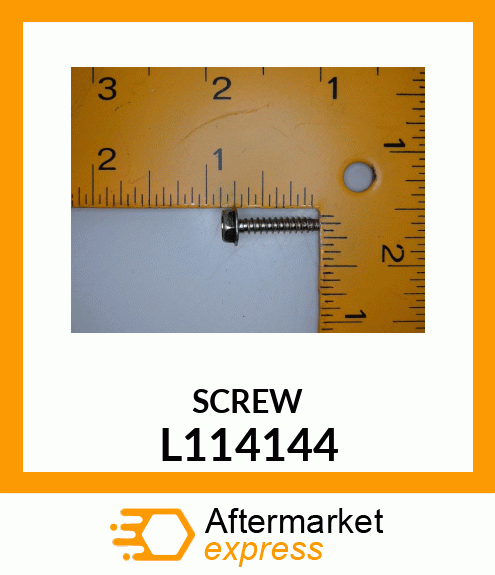 SCREW, DIN7976 L114144