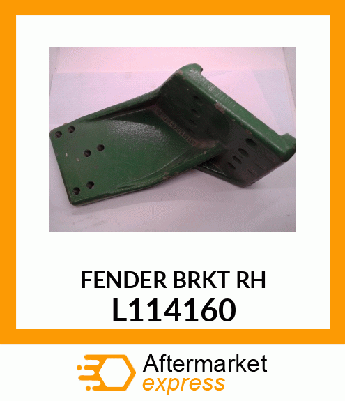 SUPPORT, FRONT FENDER RH.OUTER OR L114160