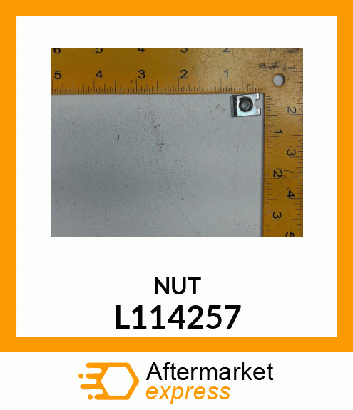 NUT, SPRING L114257