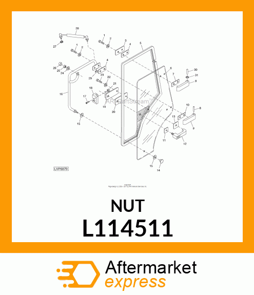 WASHER,LOCK ID 5,8MM L114511